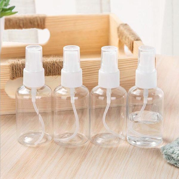 storage bottles & jars 10pcs 50ml clear plastic empty spray bottle travel perfume container refillable water presse m08c
storage bottles & jars 10pcs 50ml clear plastic empty spray bottle travel perfume container refillable water presse m08c