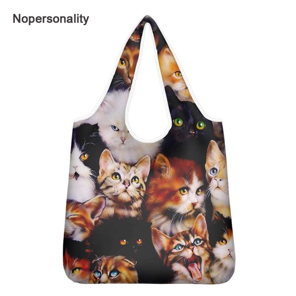 nopersonality printing foldable kitten cat shopping bag tote folding pouch handbags convenient large-capacity storage bags
nopersonality printing foldable kitten cat shopping bag tote folding pouch handbags convenient large-capacity storage bags