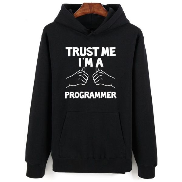 men's hoodies & sweatshirts men women trust me i'm a programmer c c++ java php logo print warm cotton boy girl kids pullovers, Black
men's hoodies & sweatshirts men women trust me i'm a programmer c c++ java php logo print warm cotton boy girl kids pullovers, Black