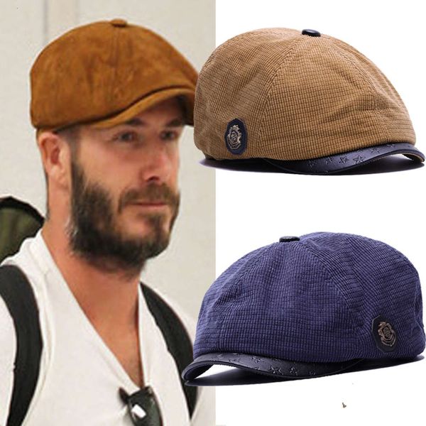 winter men's style corduroy with velvet bud artistic youth octagonal painter's cap, Blue;gray
winter men's style corduroy with velvet bud artistic youth octagonal painter's cap, Blue;gray