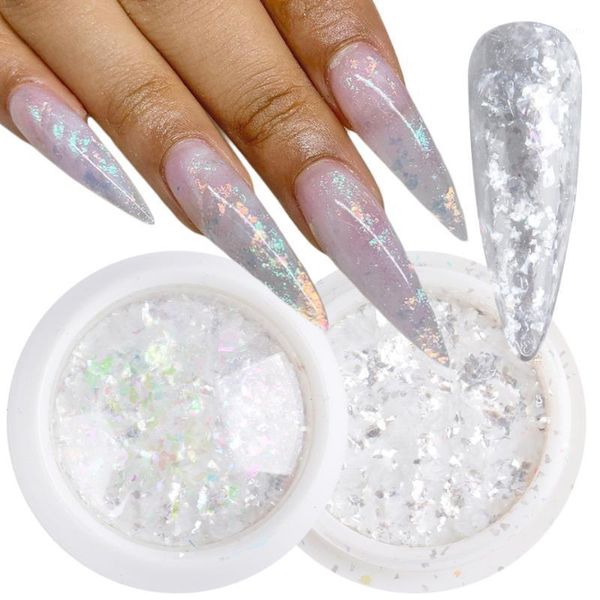 box nail glitter opal flake powder white clear jelly color shimmer flakes art decoration chameleon chrome nf18571, Silver;gold
box nail glitter opal flake powder white clear jelly color shimmer flakes art decoration chameleon chrome nf18571, Silver;gold