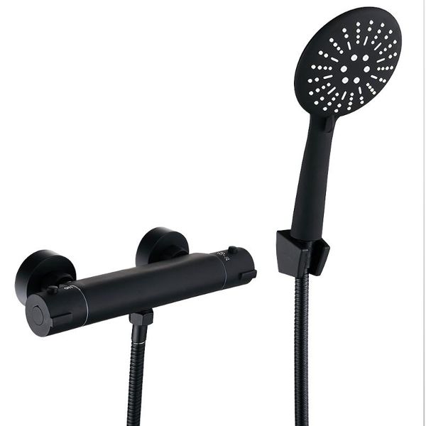 black shower faucet set bathroom copper with hand head bathtub mixer for cold and europe style sets
black shower faucet set bathroom copper with hand head bathtub mixer for cold and europe style sets