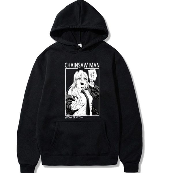 men's hoodies & sweatshirts power graphic japanese anime chainsaw man clothes streetwear sweatshrits harajuku pullover cosplay sweatshi, Black
men's hoodies & sweatshirts power graphic japanese anime chainsaw man clothes streetwear sweatshrits harajuku pullover cosplay sweatshi, Black