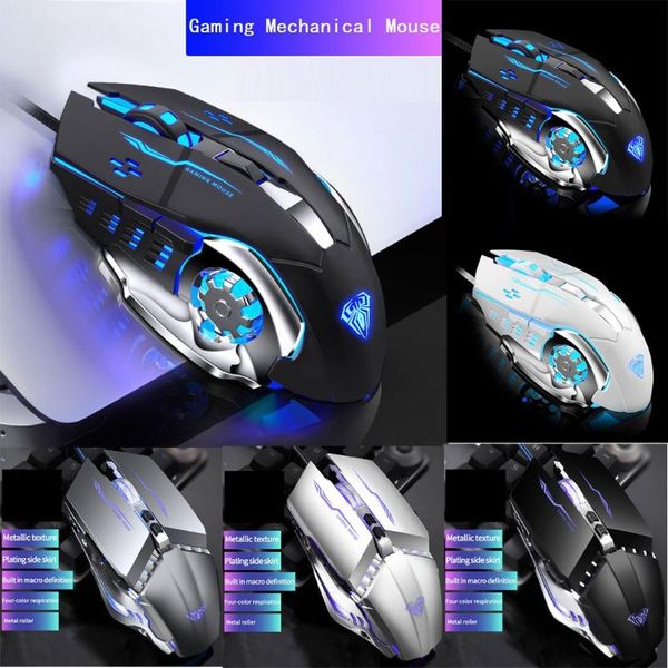 6-key gaming optical mouse usb interface computer eating chicken professional wired for pc gamer mice
6-key gaming optical mouse usb interface computer eating chicken professional wired for pc gamer mice
