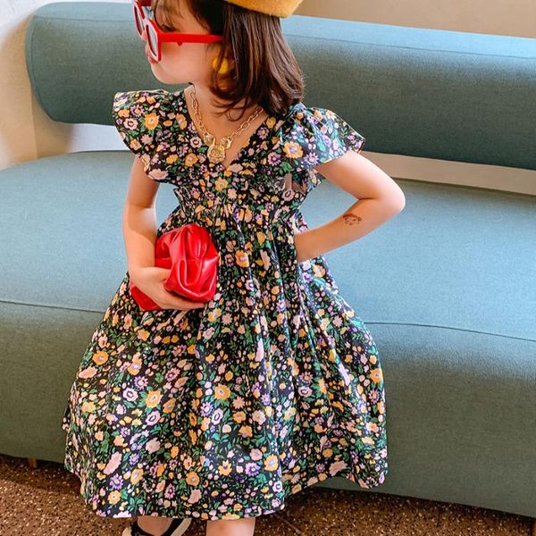summer arrival girls fashion floral dress kids cotton dresses girl's, Red;yellow
summer arrival girls fashion floral dress kids cotton dresses girl's, Red;yellow