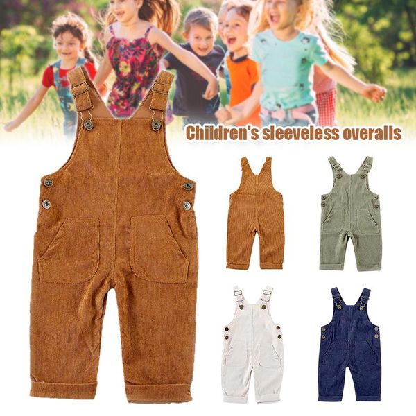 jumpsuits toddler baby girl boy corduroy overall solid bib pants suspender trousers with 2 pocket bottom clothes drop, Blue
jumpsuits toddler baby girl boy corduroy overall solid bib pants suspender trousers with 2 pocket bottom clothes drop, Blue