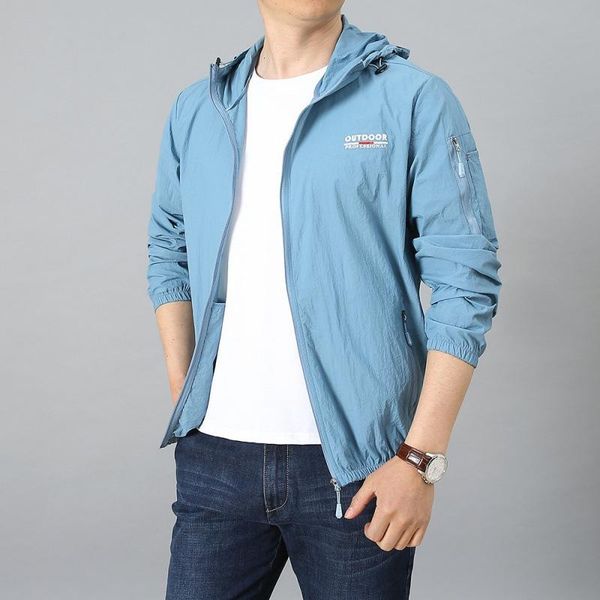 men's jackets casual thin jacket men summer quick dry sun-protective sunscreen coat hooded outdoor sports windbreaker hiking climbing, Black;brown
men's jackets casual thin jacket men summer quick dry sun-protective sunscreen coat hooded outdoor sports windbreaker hiking climbing, Black;brown