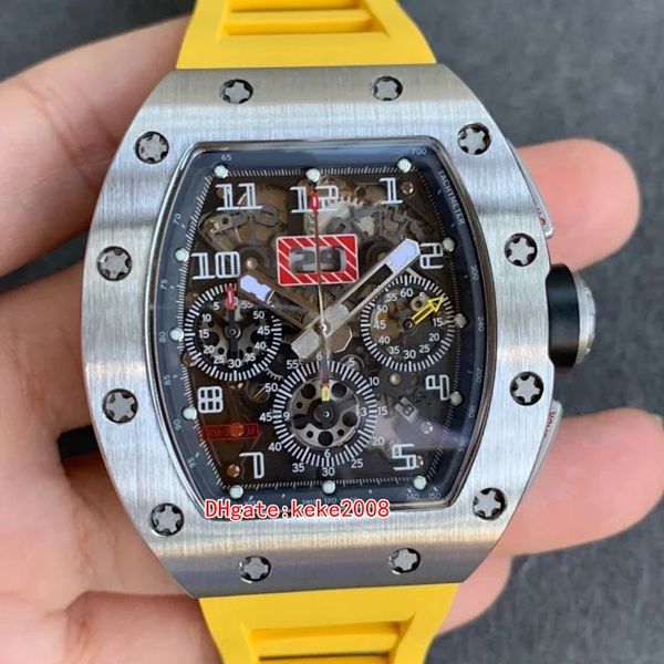 watches 50mm x 44mm r m1 1-03 011 flyback yellow natural rubber strap stainless transparent mechanical automatic mens men watch wristwatches, Slivery;brown
watches 50mm x 44mm r m1 1-03 011 flyback yellow natural rubber strap stainless transparent mechanical automatic mens men watch wristwatches, Slivery;brown
