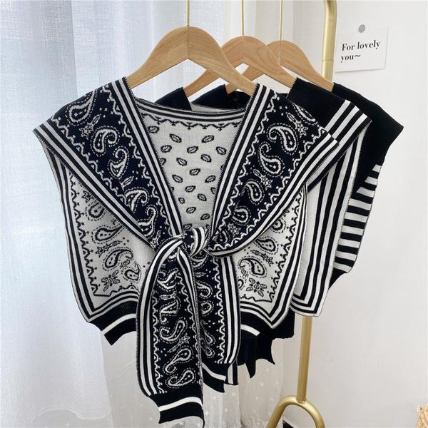 bow ties woolen fake collar shawl women spring autumn summer neck wear scarf shoulder cashew print false female detachable collars, Black;gray
bow ties woolen fake collar shawl women spring autumn summer neck wear scarf shoulder cashew print false female detachable collars, Black;gray
