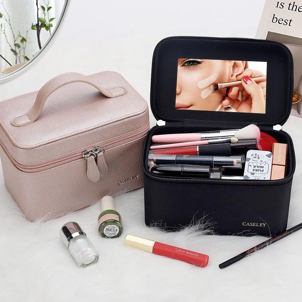 large capacity cosmetic bag storage box portable travel case pu waterproof zipper beauty bags & cases
large capacity cosmetic bag storage box portable travel case pu waterproof zipper beauty bags & cases