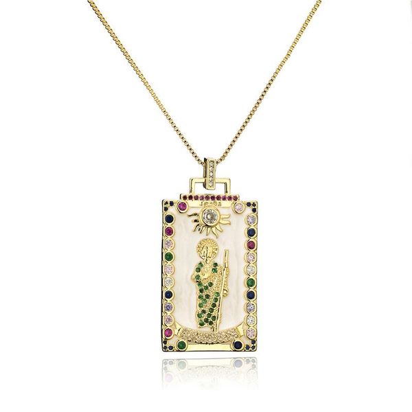 pendant necklaces women vintage cubic zirconia religion necklace ladies cz ethnic colored jewellery, Silver
pendant necklaces women vintage cubic zirconia religion necklace ladies cz ethnic colored jewellery, Silver