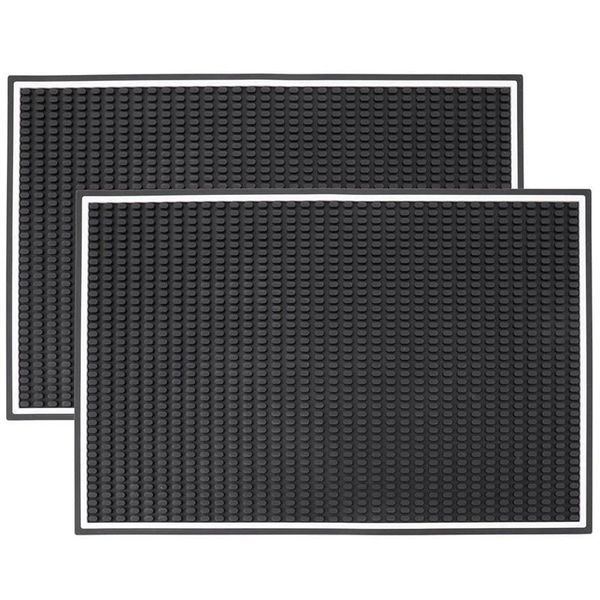 mats & pads 2 pack black bar mat, 18 inch x 12 rubber serving non slip, non-toxic, counterspill for coffee
mats & pads 2 pack black bar mat, 18 inch x 12 rubber serving non slip, non-toxic, counterspill for coffee