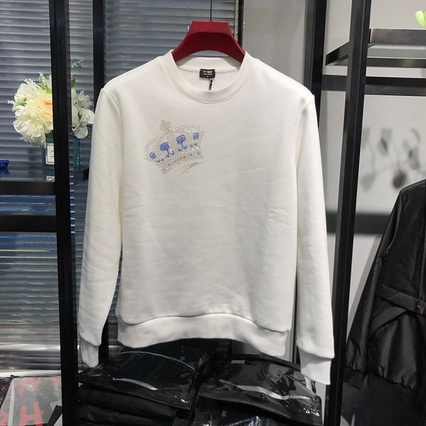 men's hoodies & sweatshirts luxury of men heavy personality lndustry crown male diamond sweaters with hoodie sale fashion brand sa3o, Black
men's hoodies & sweatshirts luxury of men heavy personality lndustry crown male diamond sweaters with hoodie sale fashion brand sa3o, Black