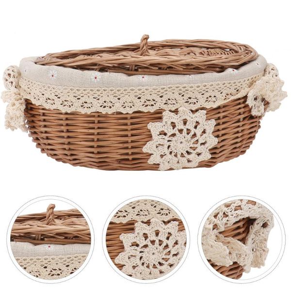 storage baskets 1pc desksundries organizer rattan woven basket for home (light brown)
storage baskets 1pc desksundries organizer rattan woven basket for home (light brown)