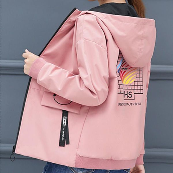 women's jackets women fashion autumn letter printing harajuku large size double-sided baseball jacket loose long sleeve female coats c, Black;brown
women's jackets women fashion autumn letter printing harajuku large size double-sided baseball jacket loose long sleeve female coats c, Black;brown
