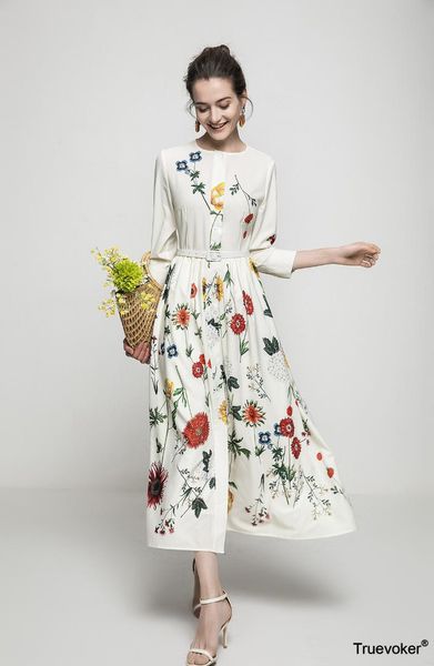 european runway spring vocation dress women's charming flower printed resort belted lady noble chiffon vestidos casual dresses, Black;gray
european runway spring vocation dress women's charming flower printed resort belted lady noble chiffon vestidos casual dresses, Black;gray