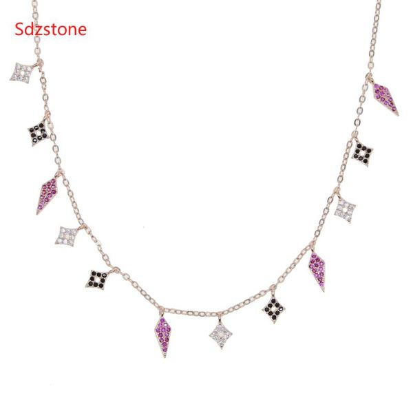 women necklace choker tassel charm colorful cz party gift small round beads collares gold color jewelry chains, Silver
women necklace choker tassel charm colorful cz party gift small round beads collares gold color jewelry chains, Silver