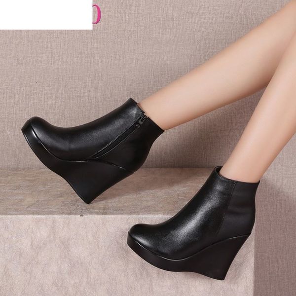 boots 2021 genuine leather autumn winter shoes women ankle female wedges boot platform rxnt, Black
boots 2021 genuine leather autumn winter shoes women ankle female wedges boot platform rxnt, Black