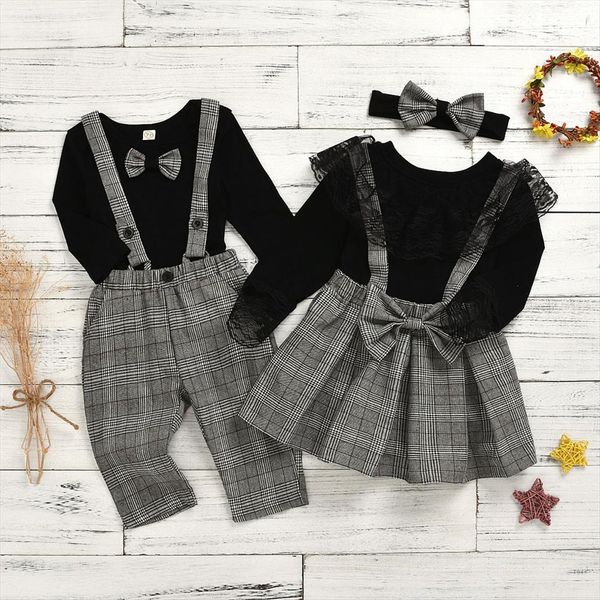 newborn infant baby boys bow romper plaid pants overalls outfits clothes fashion cotton costume vetement enfant fille, White
newborn infant baby boys bow romper plaid pants overalls outfits clothes fashion cotton costume vetement enfant fille, White