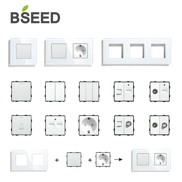 bseed mvava diy uk eu standard tv satellite usb socket button switch with crystal glass frame panel white home improvement
bseed mvava diy uk eu standard tv satellite usb socket button switch with crystal glass frame panel white home improvement