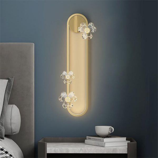 wall lamp modern luxury led golden bedside bedroom living room simple all-copper background corridor aisle restaurant light
wall lamp modern luxury led golden bedside bedroom living room simple all-copper background corridor aisle restaurant light