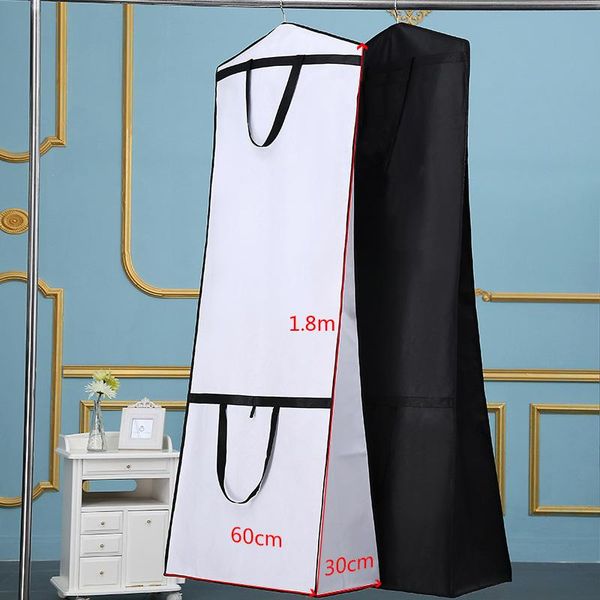 clothing & wardrobe storage clothes cover dual-use foldable thicken wedding dress dust gown robe bag home long section protector
clothing & wardrobe storage clothes cover dual-use foldable thicken wedding dress dust gown robe bag home long section protector