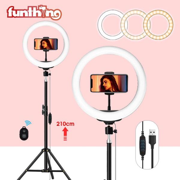 10inch led ring light with tripod stand remote selfie lamp pography ringlight for camara phone studio video makeup po flash heads 
10inch led ring light with tripod stand remote selfie lamp pography ringlight for camara phone studio video makeup po flash heads