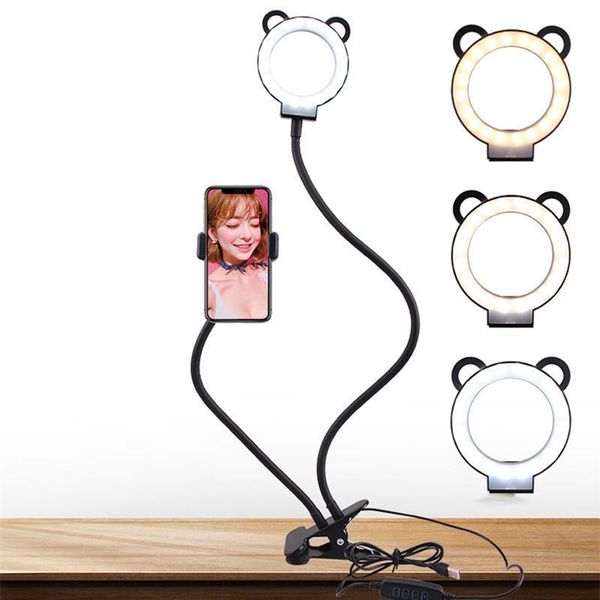 camera selfie ring light video pography phone holder deskdouble soft hose fill for flash heads
camera selfie ring light video pography phone holder deskdouble soft hose fill for flash heads