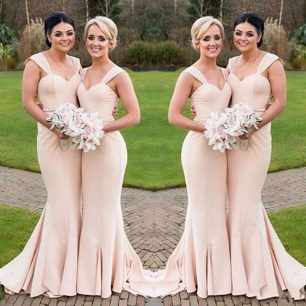2021 pink mermaid bridesmaid dresses long spaghetti straps elegant satin maid of honor gowns sweep train wedding guest party dress plus size, White;pink
2021 pink mermaid bridesmaid dresses long spaghetti straps elegant satin maid of honor gowns sweep train wedding guest party dress plus size, White;pink