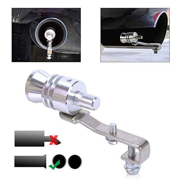 exhaust pipe universal simulator whistler fake turbo whistle sound muffler blow off car styling tunning s/m/l/xl
exhaust pipe universal simulator whistler fake turbo whistle sound muffler blow off car styling tunning s/m/l/xl