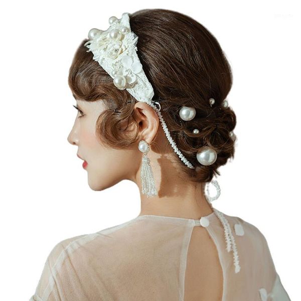 vintage embroidery floral lace wedding headband pearl beading jewelry hairband 83xf1
vintage embroidery floral lace wedding headband pearl beading jewelry hairband 83xf1