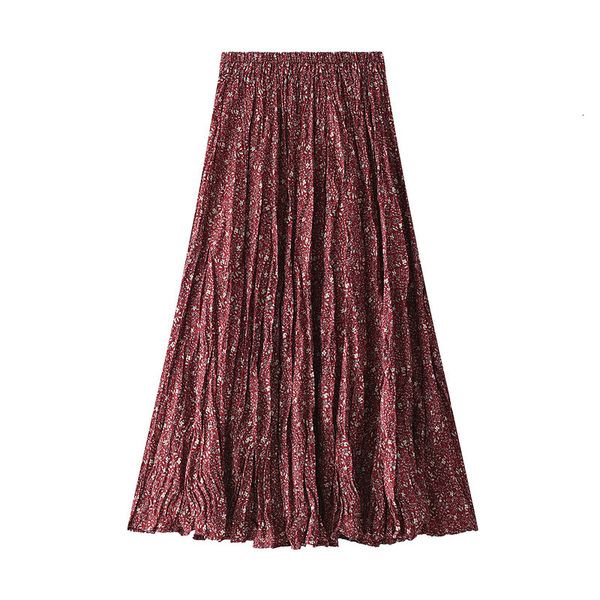 casual dresses spring summer elegant floral print chiffon crepe long pleated skirts flowers a-line maxi hdzf, Black;gray
casual dresses spring summer elegant floral print chiffon crepe long pleated skirts flowers a-line maxi hdzf, Black;gray
