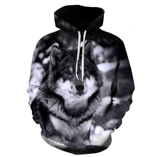 men's hoodies & sweatshirts wolf with a man's hood, autumn hood and winter 34xo, Black
men's hoodies & sweatshirts wolf with a man's hood, autumn hood and winter 34xo, Black
