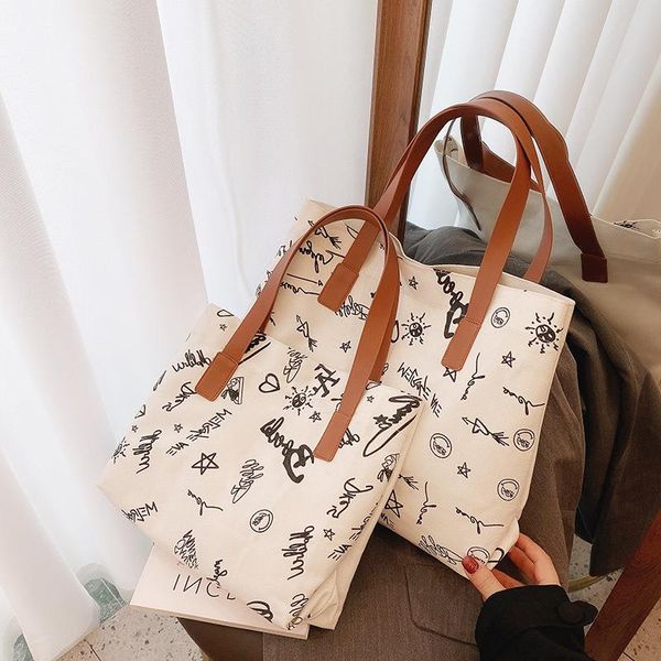 bag cute letter canvas winter fashion wind college shoulder new foreign simple ins tote trade inxac
bag cute letter canvas winter fashion wind college shoulder new foreign simple ins tote trade inxac