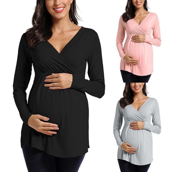 maternity & tees telotuny 2021 women blouse long sleeve nursing t-shirt for breastfeeding mom ladies casual shirt, White
maternity & tees telotuny 2021 women blouse long sleeve nursing t-shirt for breastfeeding mom ladies casual shirt, White