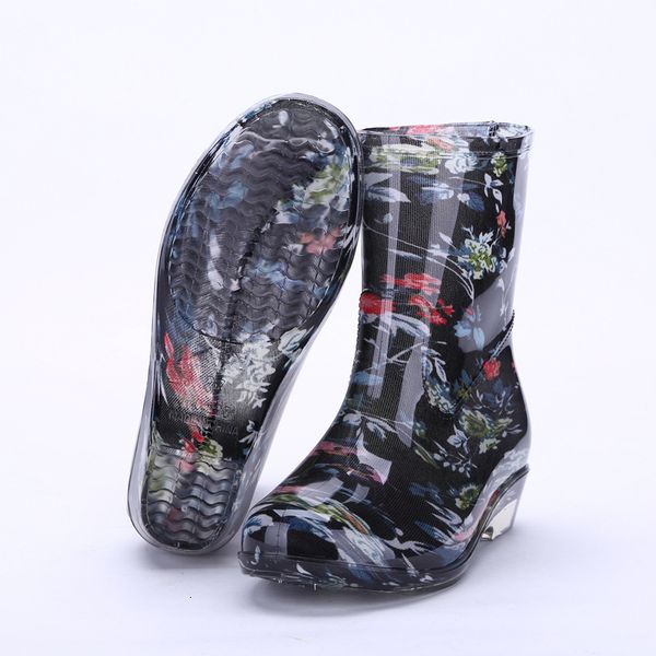 boot design of girl rainboots dwaterproof shoes water rain woman rubber midcalf spring boots 2021-fgb fc0h, Black
boot design of girl rainboots dwaterproof shoes water rain woman rubber midcalf spring boots 2021-fgb fc0h, Black