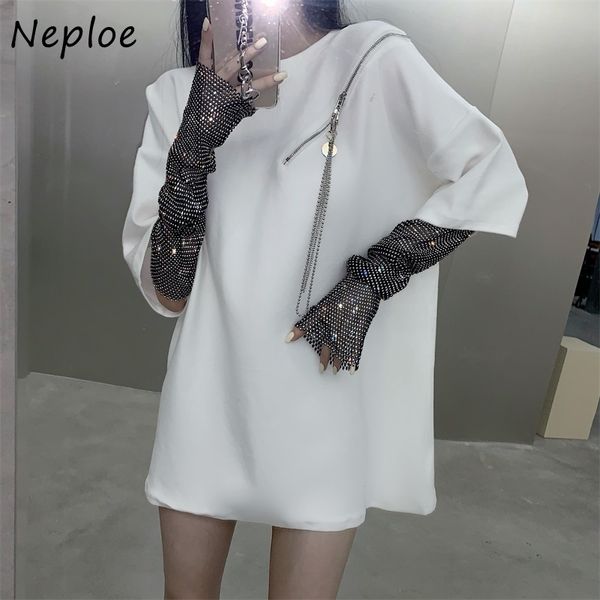 o neck pullover long sleeve t shirt women side zipper design tees spring summer ladies all match 210430, White
o neck pullover long sleeve t shirt women side zipper design tees spring summer ladies all match 210430, White