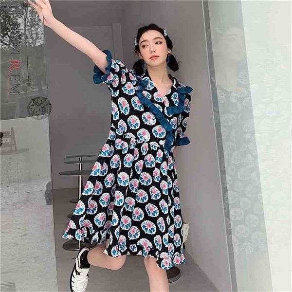 summer floral ruffle a-line v-neck dress high waist patchwork dresses temperament loose fashion 2h180 210526, Black;gray
summer floral ruffle a-line v-neck dress high waist patchwork dresses temperament loose fashion 2h180 210526, Black;gray