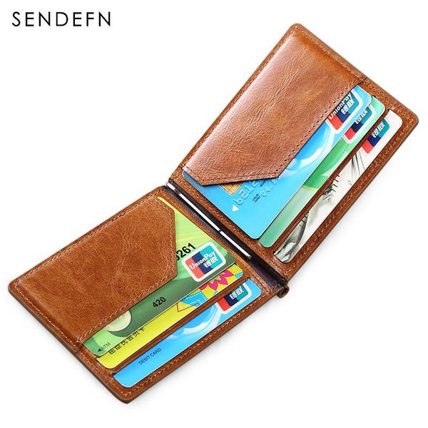 wallets sendefn slim wallet men genuine leather small card holder purse bifold skin mini for business case w05-65, Red;black
wallets sendefn slim wallet men genuine leather small card holder purse bifold skin mini for business case w05-65, Red;black