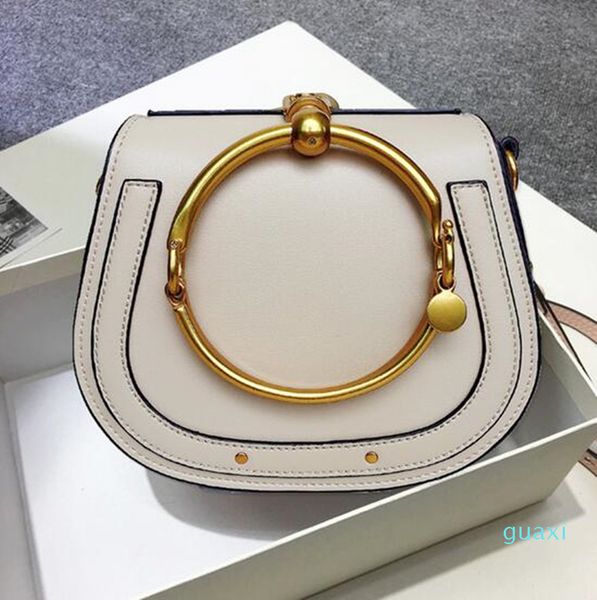 summer genuine leather handbag bag metal ring package saddle metal nile handle bag bracelet bag female shoulder messenger crossbod330w
summer genuine leather handbag bag metal ring package saddle metal nile handle bag bracelet bag female shoulder messenger crossbod330w