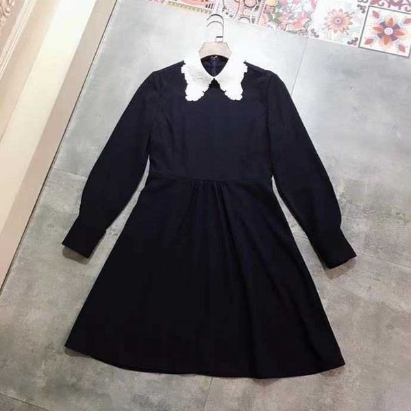 casual dresses kz0345 women's fashions spring dress luxury brand european design party qxje, Black;gray
casual dresses kz0345 women's fashions spring dress luxury brand european design party qxje, Black;gray