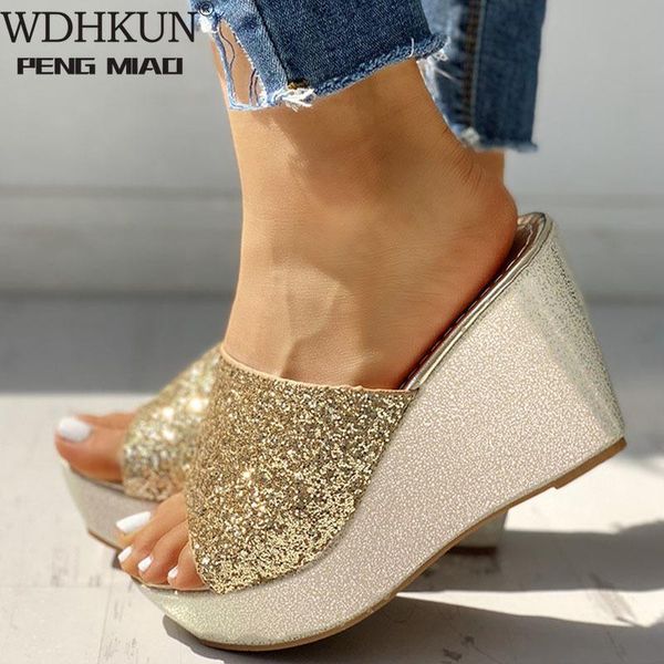 slippers women bling high heel pumps ladies mules wedding shoes wedges slides party sandals platform slipper peep toe zapatos de mujer, Black
slippers women bling high heel pumps ladies mules wedding shoes wedges slides party sandals platform slipper peep toe zapatos de mujer, Black