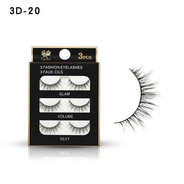 faux mink eyelashes dramatic fake lashes makeup 3 pairs natural thick long false extension cosmetic tools
faux mink eyelashes dramatic fake lashes makeup 3 pairs natural thick long false extension cosmetic tools