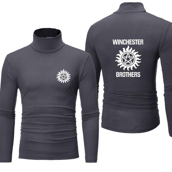 men's hoodies & sweatshirts winchester logo solid color lining casual sports mens long-sleeved t-shirt cotton high-neck pul, Black
men's hoodies & sweatshirts winchester logo solid color lining casual sports mens long-sleeved t-shirt cotton high-neck pul, Black