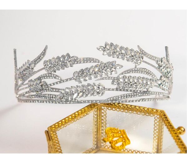 other crystal wheat ear bridal crown hair band wedding rhinestones headdress luxury accessories, Golden;white
other crystal wheat ear bridal crown hair band wedding rhinestones headdress luxury accessories, Golden;white