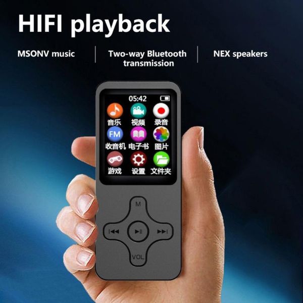 & mp4 players 1.8' color screen mp3 player mini bt4.2 hifi music /fm radio/video 13 languages recording arrivals
& mp4 players 1.8' color screen mp3 player mini bt4.2 hifi music /fm radio/video 13 languages recording arrivals