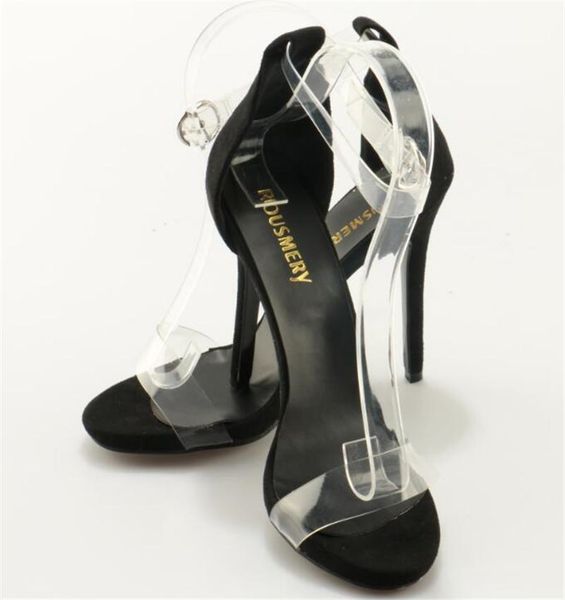 selling women fashion open toe pvc ankle strap high heel sandals transparent beautiful evening dress shoes, Black
selling women fashion open toe pvc ankle strap high heel sandals transparent beautiful evening dress shoes, Black