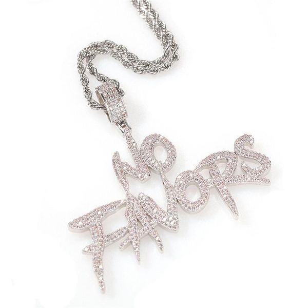 pendant necklaces iced out diamond letter no favors necklace gold silver plated men's hip hop jewelry gift
pendant necklaces iced out diamond letter no favors necklace gold silver plated men's hip hop jewelry gift