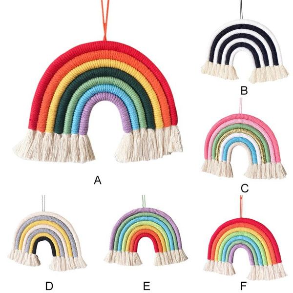 kids room rainbow hanging tassel decoration accessories home supplies decorative objects & figurines
kids room rainbow hanging tassel decoration accessories home supplies decorative objects & figurines