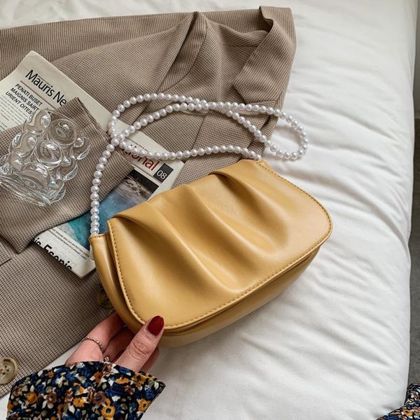 evening bags small fresh fold texture women handbags luxury pearl crossbody bag for woman fashion design soft pu leather shoulder
evening bags small fresh fold texture women handbags luxury pearl crossbody bag for woman fashion design soft pu leather shoulder